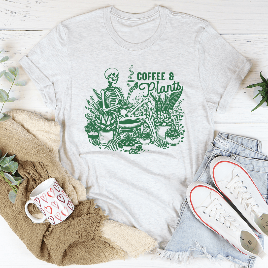 Coffee And Plants Tee-3